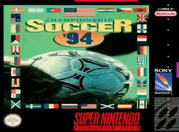 Championship Soccer '94 (USA) (En,Fr,De,It)